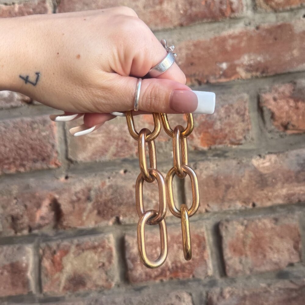 Alexander Wang Chain Drop Earrings - Picture 4 of 4